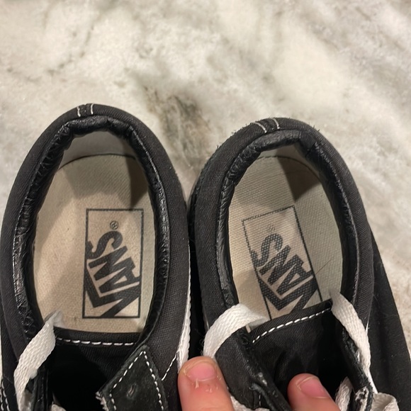 Black Platform Vans - Picture 5 of 6
